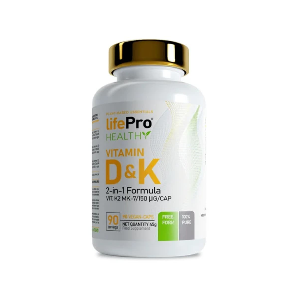 Vitamin D&K - 90 Cápsulas veganas